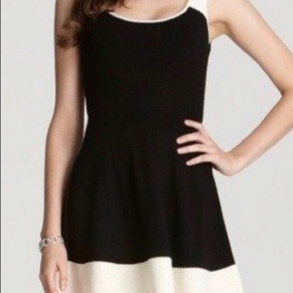 Kate Spade Constance dress black cream euc - Picture 4 of 8